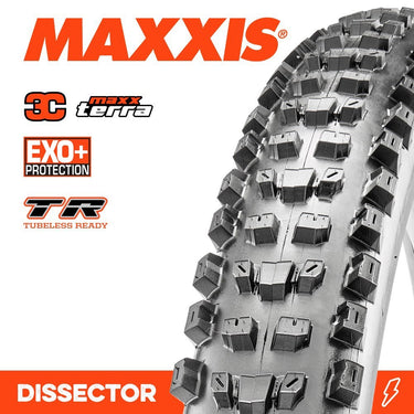 Maxxis Tyre Dissector 29 X 2.60 3C Terra EXO+ TR Fold 60TPI E-25